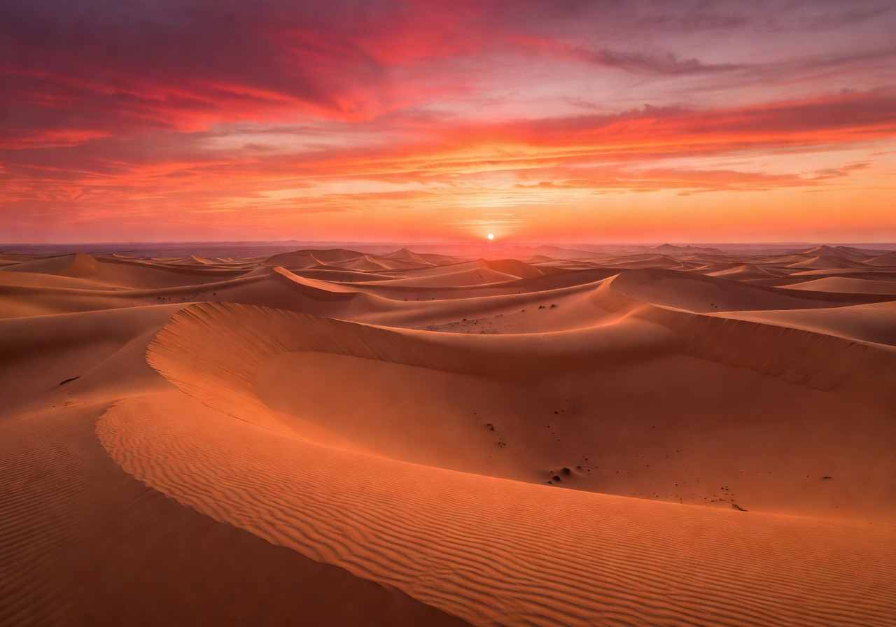 Vast desert landscape for terms and conditions page